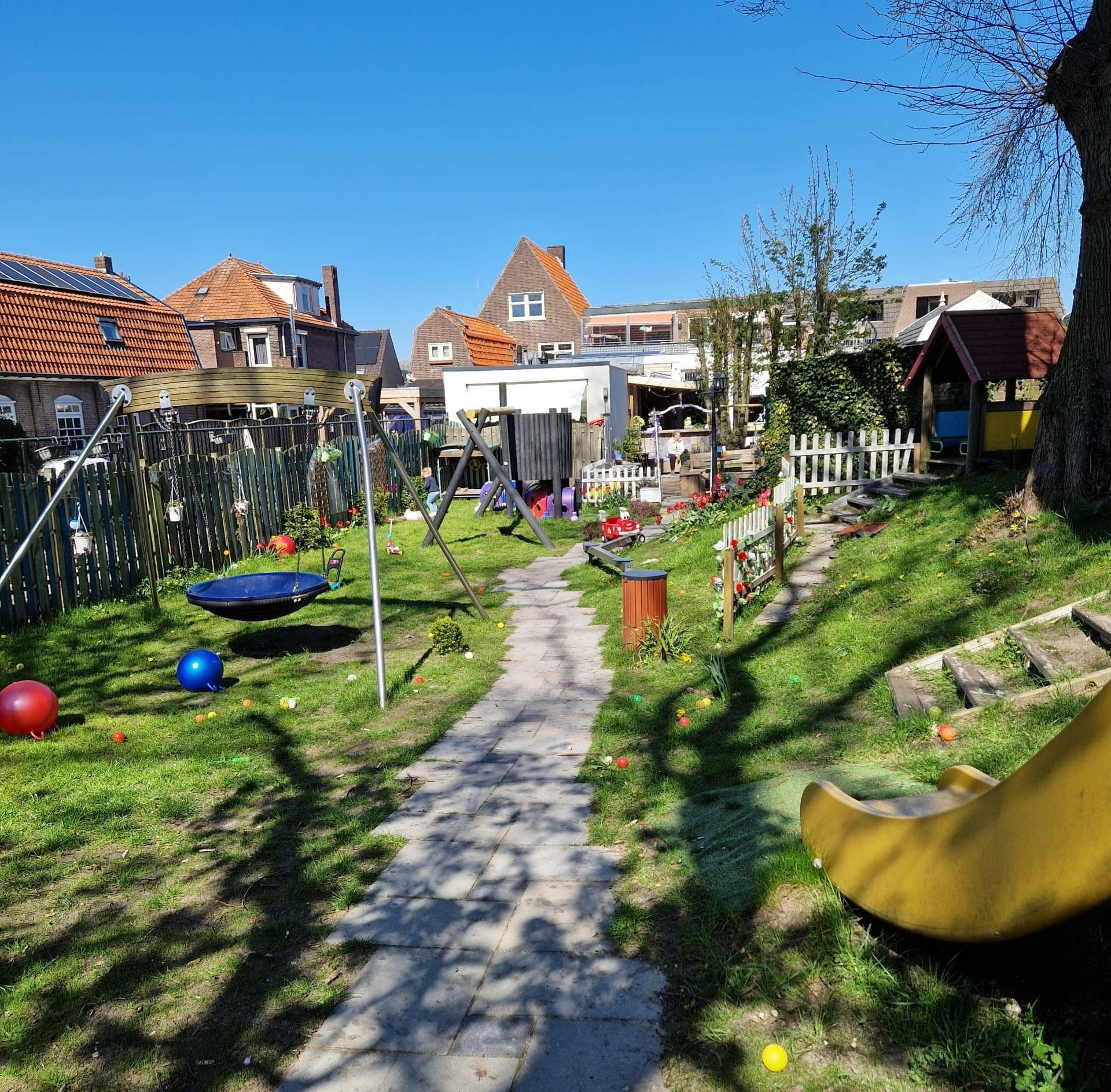 Sfeerbeeld speeltuin bij Kids-Time